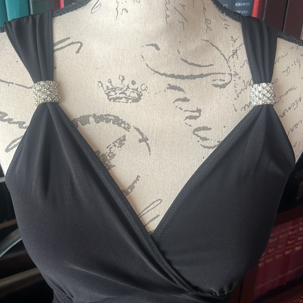 Vintage gathered-top dress